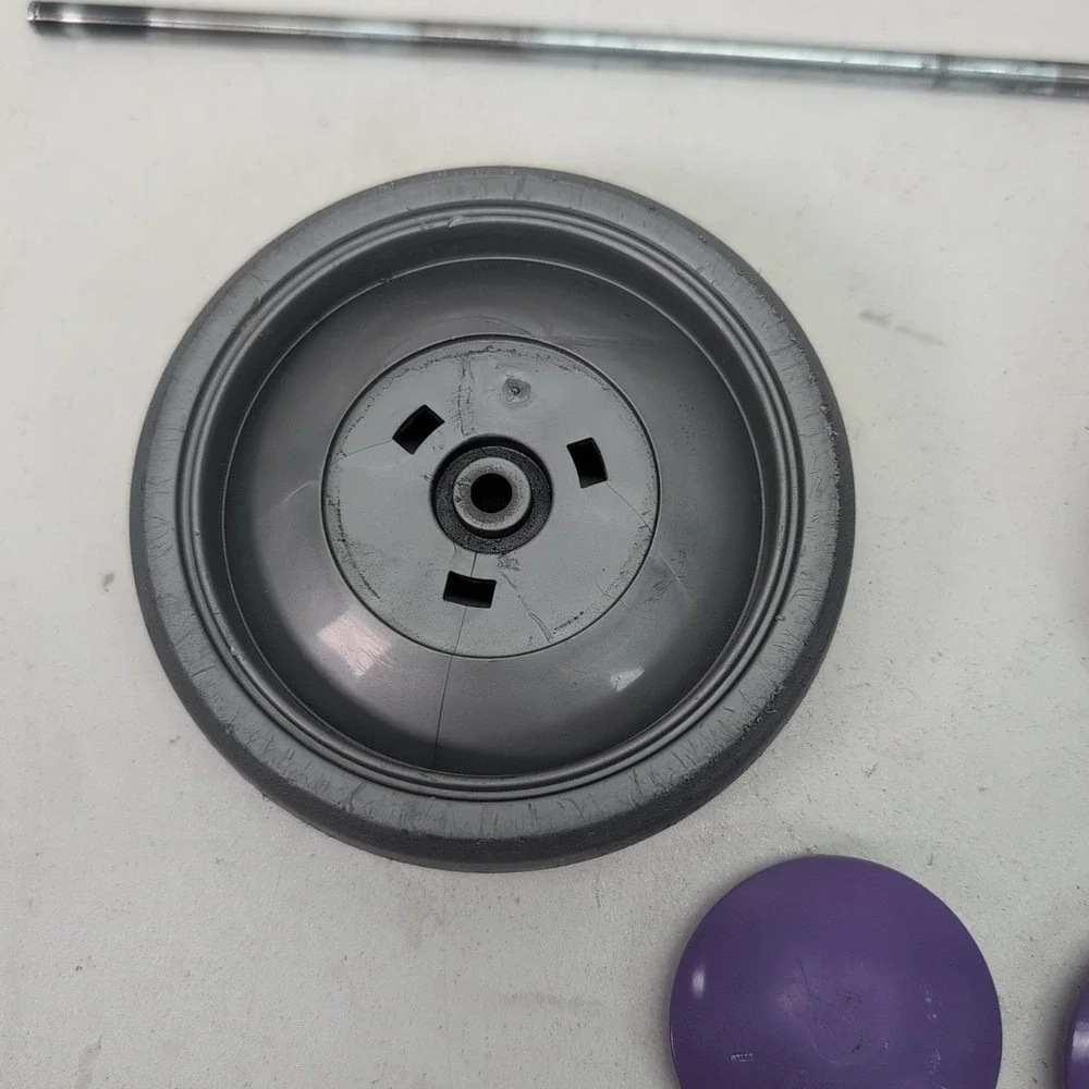 Dyson DC07 DC14 DC17 DC27 DC28 DC33 Wheel Axle‎ Clips Caps Purple OEM